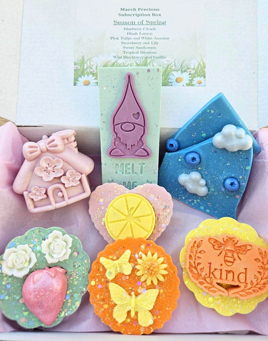 March Subscription Box - Precious Wax Sanctuary