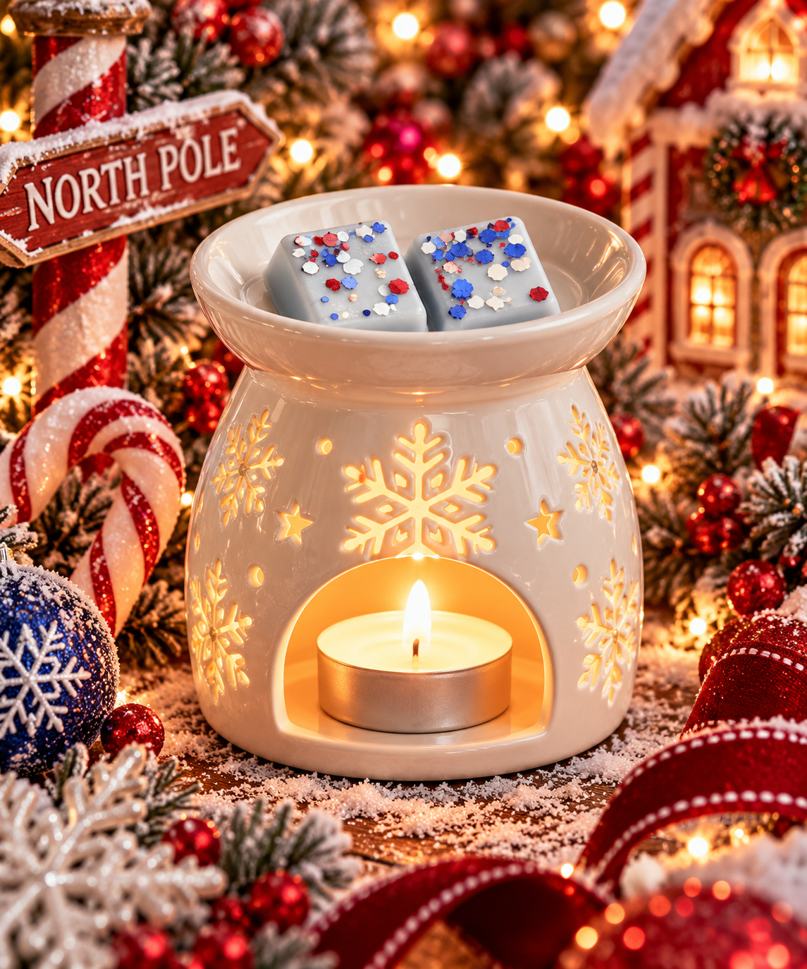North Pole Wax Melt Bar | Strong Scented Soy Wax Melts UK