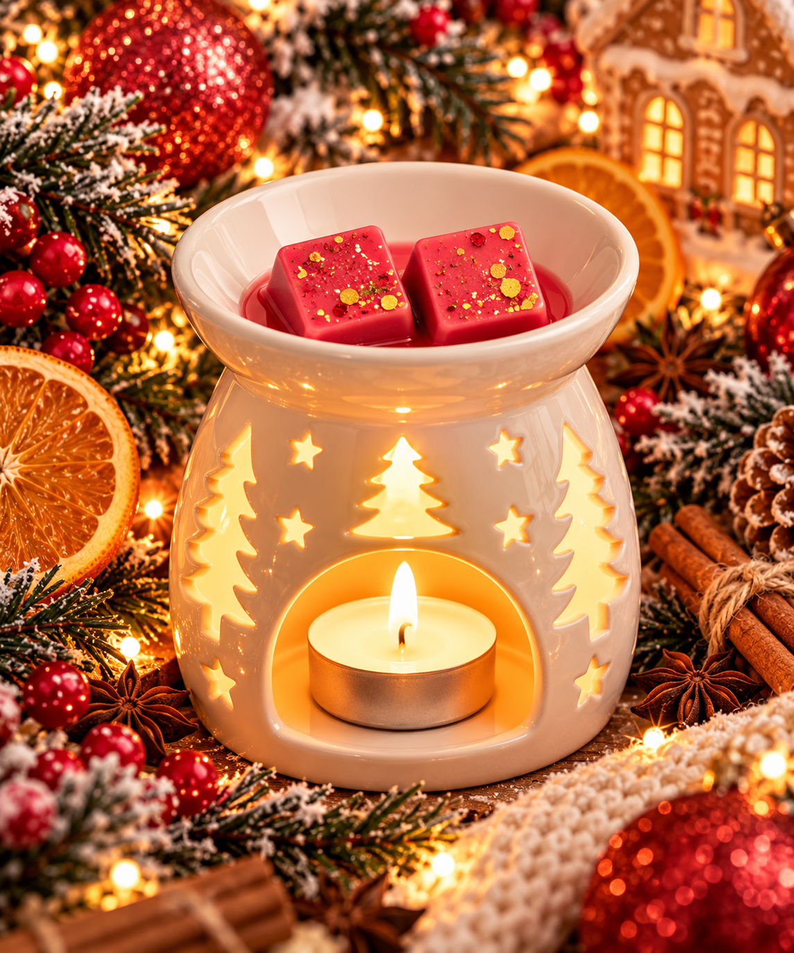 Christmas Memories Wax Melt Bar | Strong Scented Soy Wax Melts UK