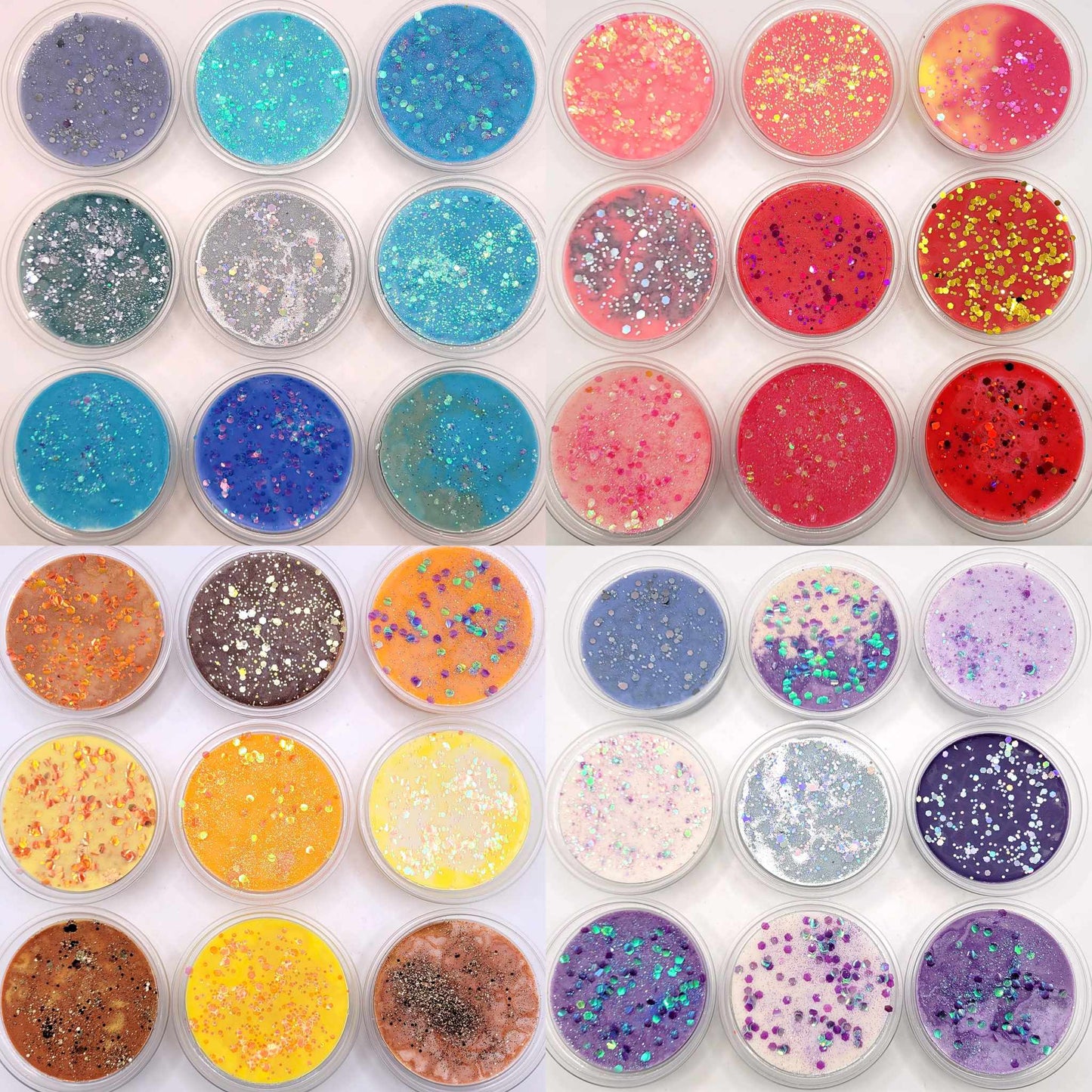 SALE Glitter Wax Melt Pots - Precious Wax Sanctuary