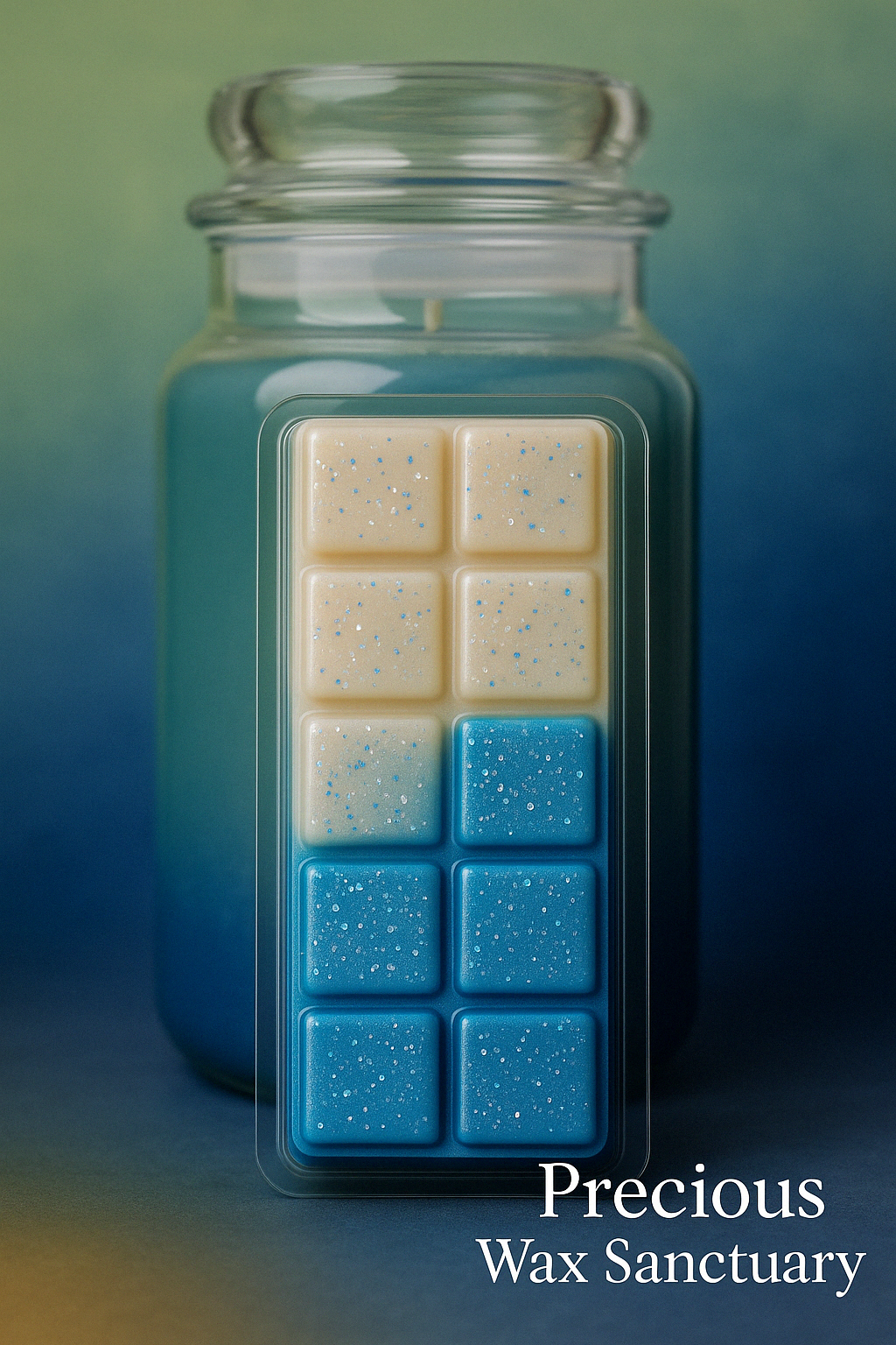 If you're obsessed with the fresh, warm, and calming aroma of Scentsy's Blue Sage and Tonka, you'll love our 'Blue Sage and Tonka' wax melt! It's an inspired dupe that brings that tranquil luxury magic to your home.
