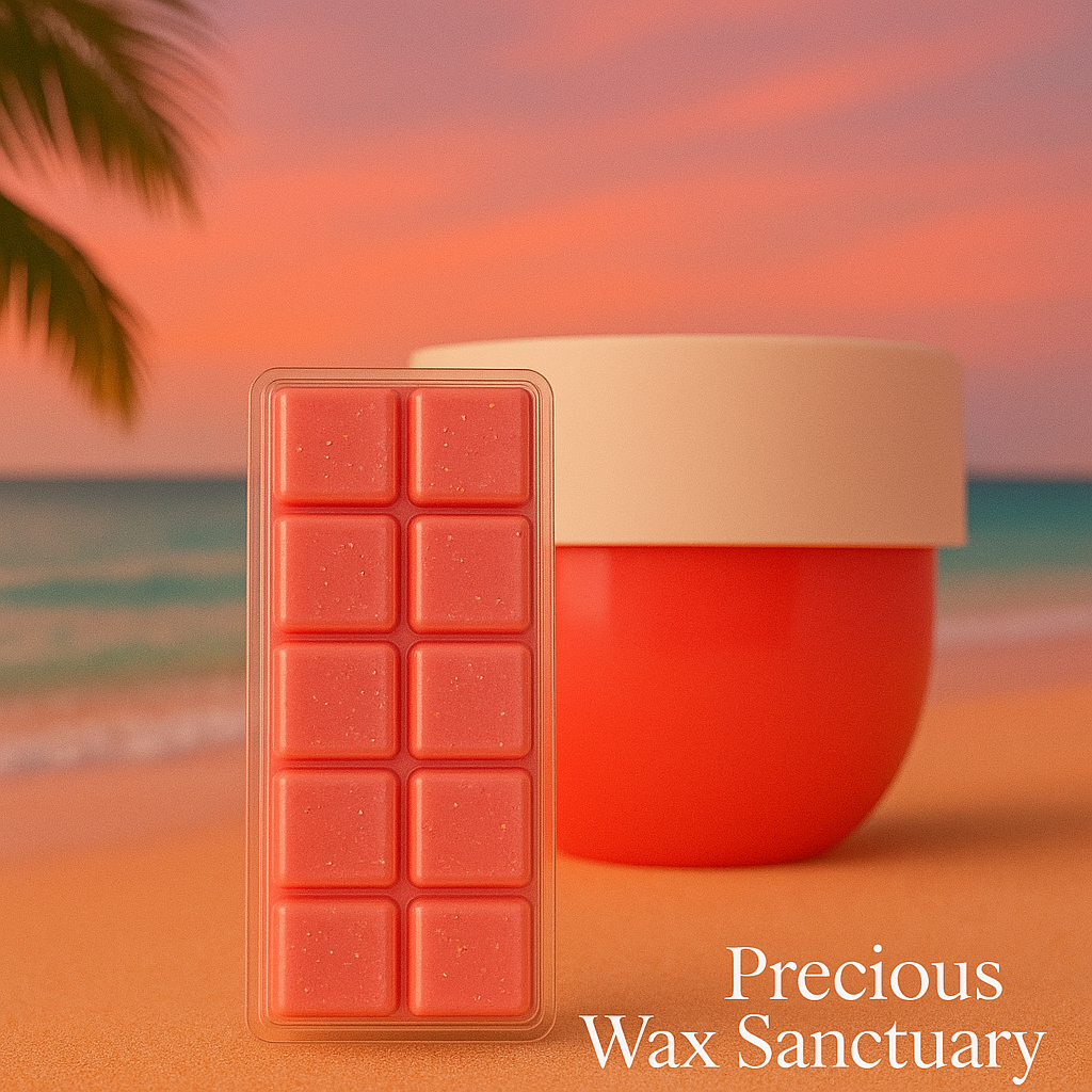 Bom Dia' wax melt is perfect for bringing a little sunshine and warmth into your home.