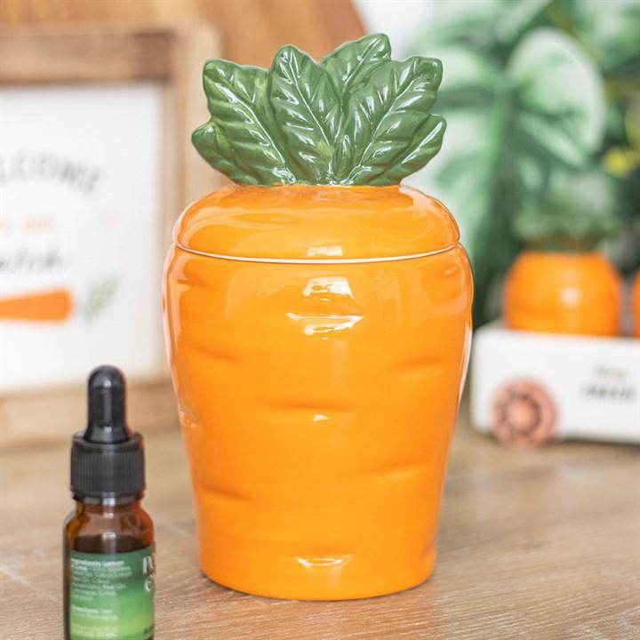 Carrot Shaped Oil Burner and Wax Warmer - Precious Wax Sanctuary
