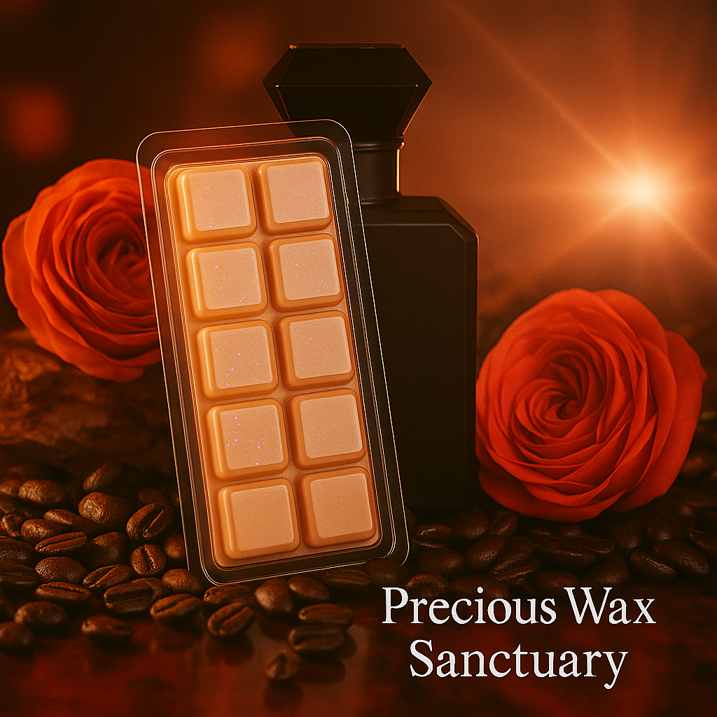 Create a warm, inviting, and delightfully comforting atmosphere. Our 'Cafe Sunrise' wax melt is perfect for a cozy and energizing vibe.
