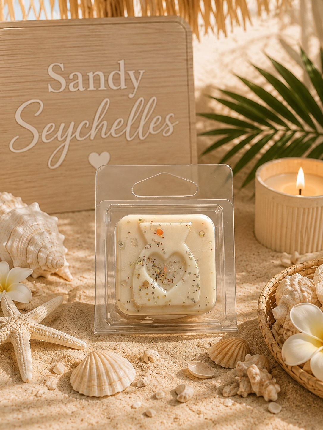 Sandy Seychelles Wax Melt Sample