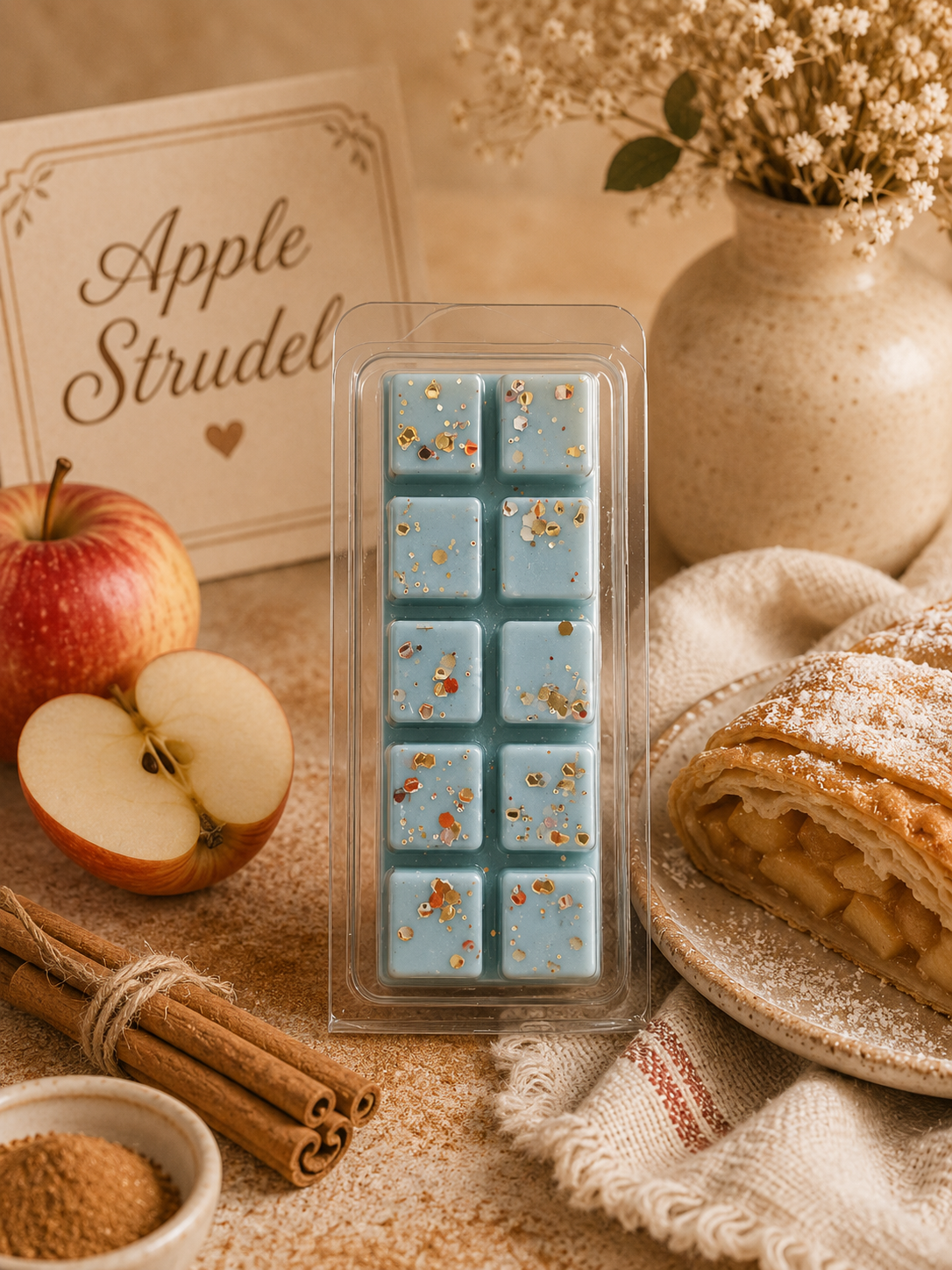 Apple Strudel Wax Melt Bar WAXIDENT