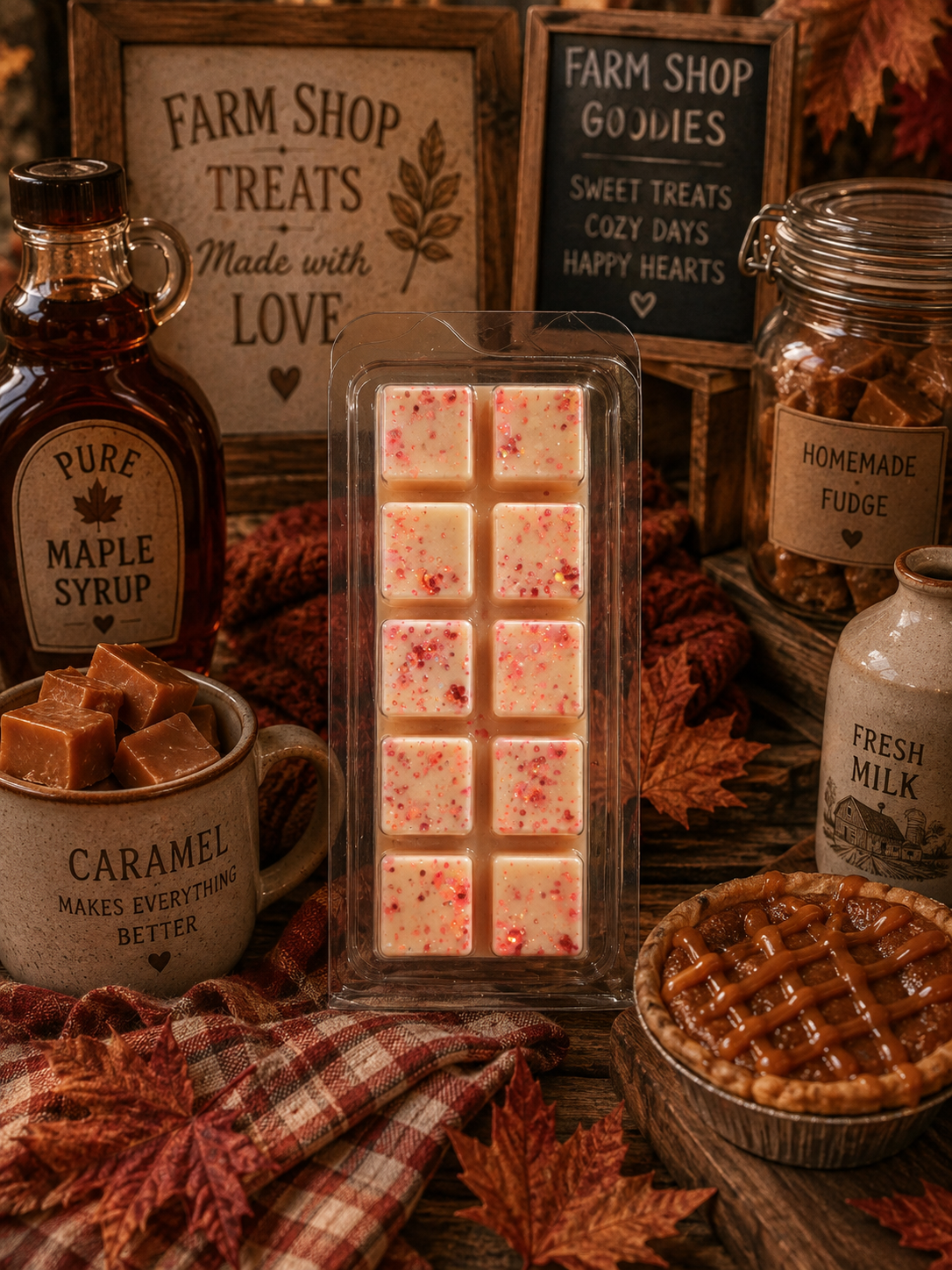Farm Shop Treats Wax Melt Bar | Strong Scented Soy Wax Melts UK
