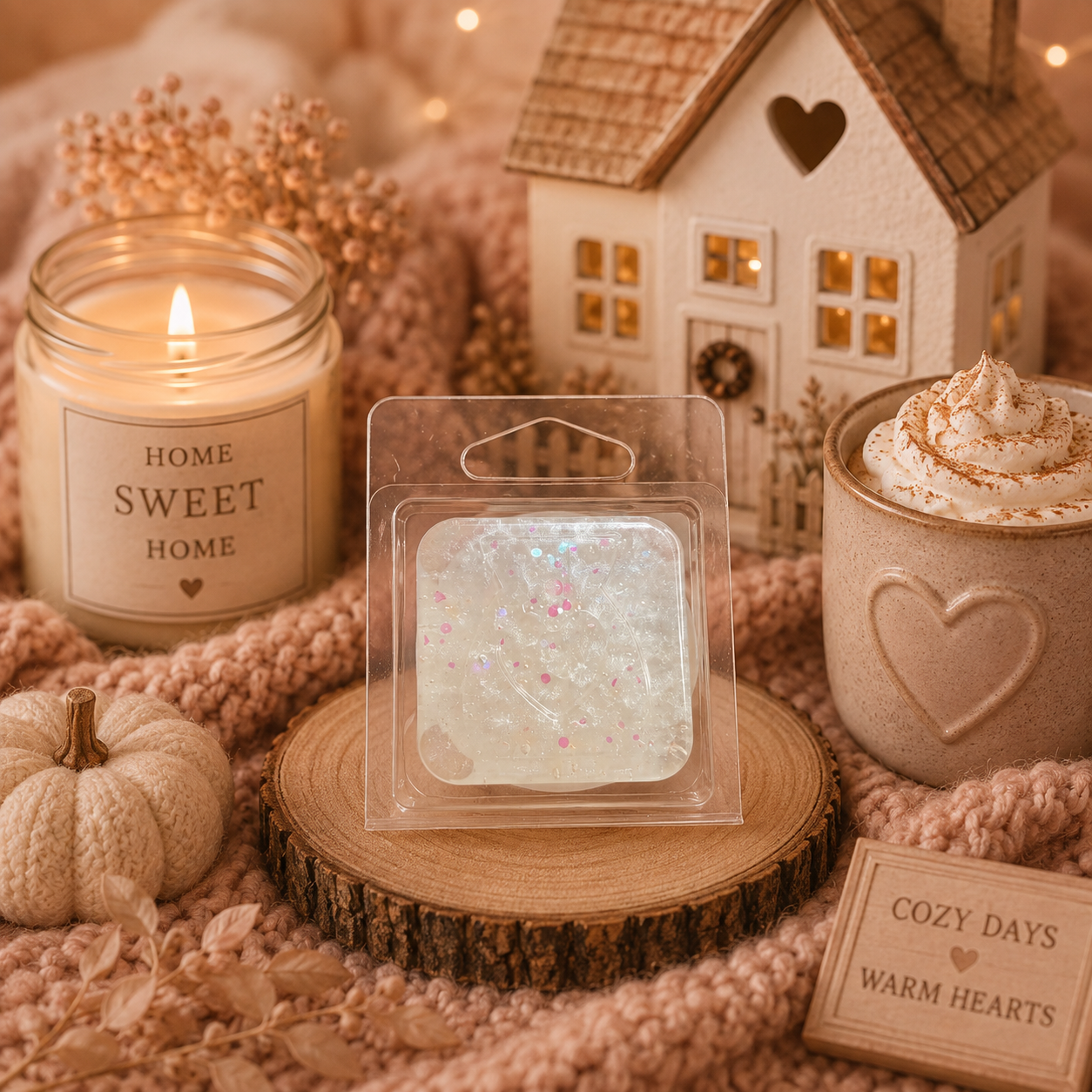 Home Sweet Home Gel Wax Melt Sample | Strong Scented Gel Wax Melts UK