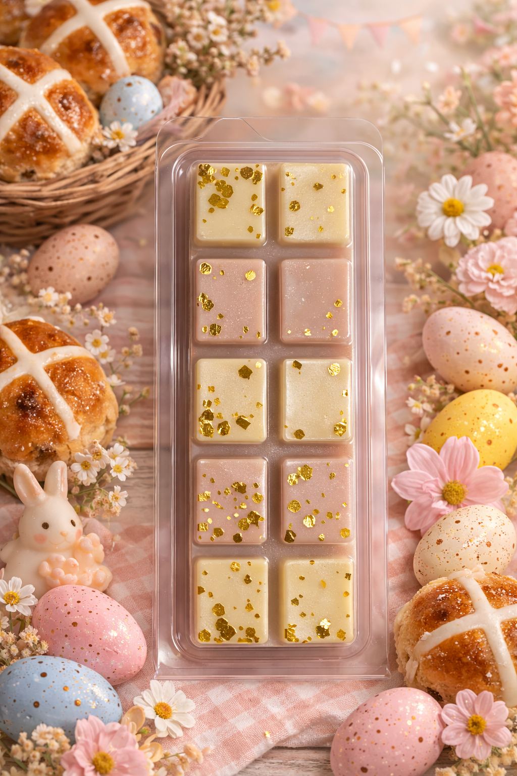 Hot Cross Buns Wax Melt Bar