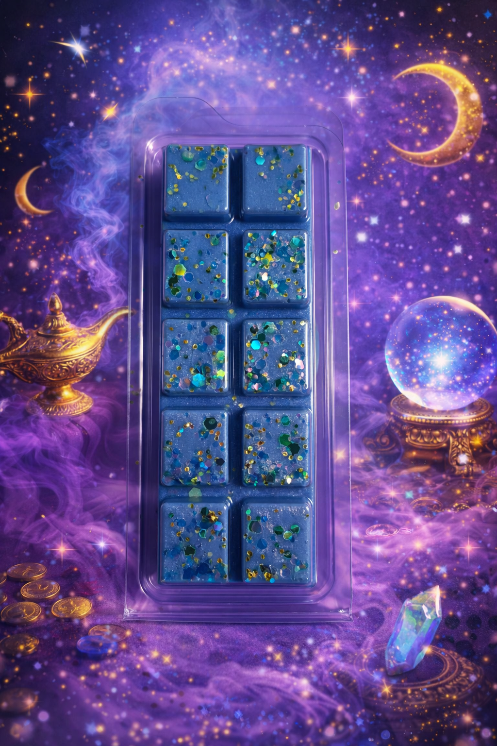 Genie Of The Lamp Wax Melt | Strong Scented Soy Wax Melts UK