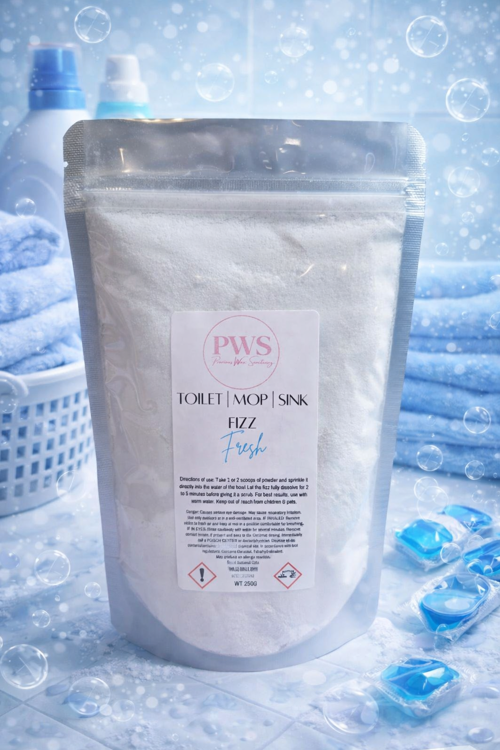 Fresh Toilet, Mop and Sink Fizz