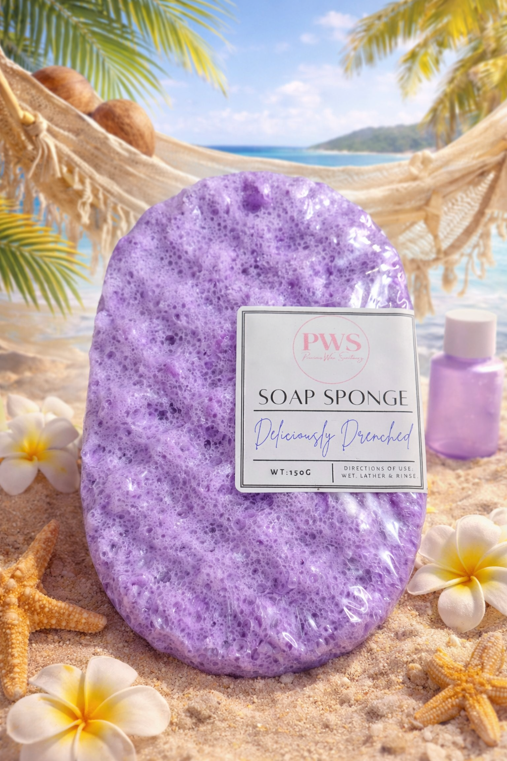 Deliciously Drenched Soap Sponge