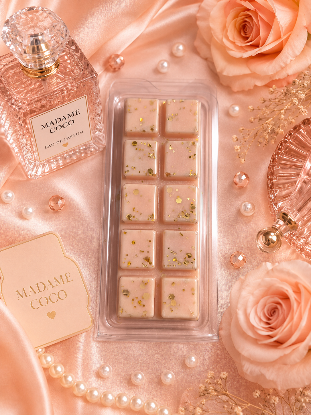 Madame Coco Wax Melt Bar | Strong Scented Soy Wax Melts UK