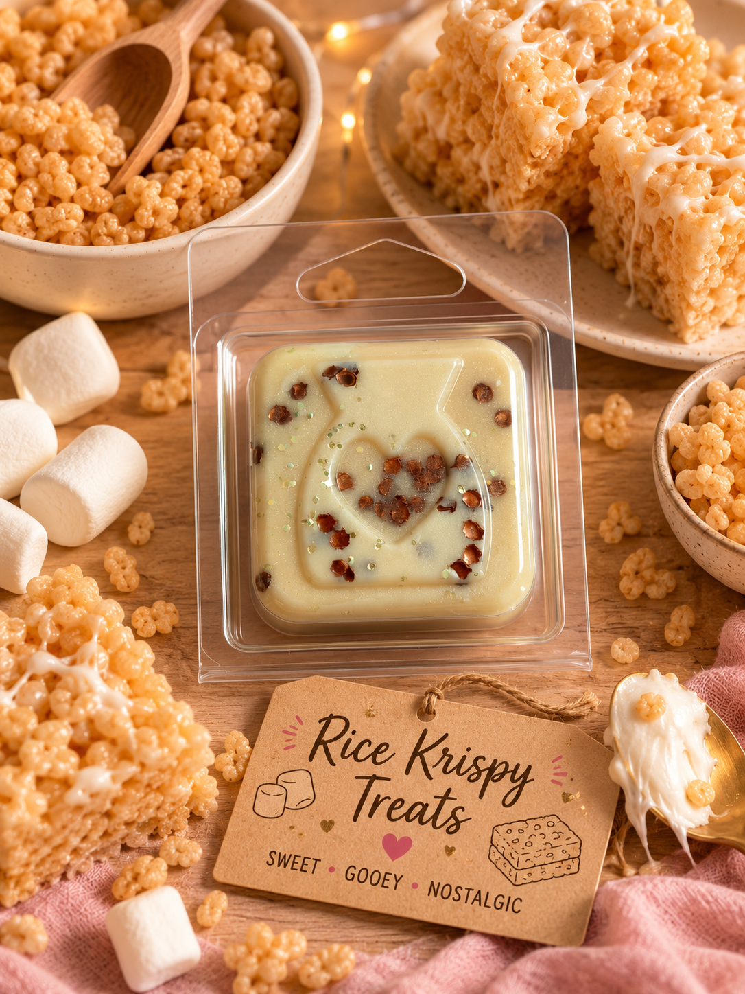 Rice Krispy Treats Wax Melt Sample | Strong Scented Soy Wax Melts UK