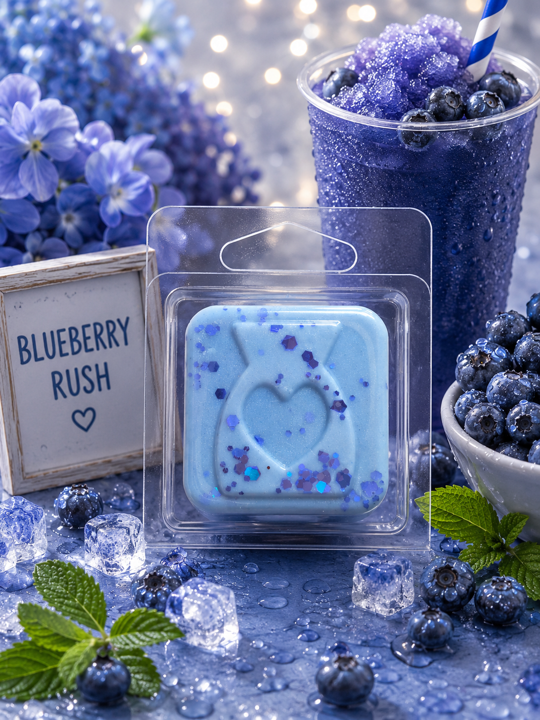 Blueberry Rush Wax Melt Sample