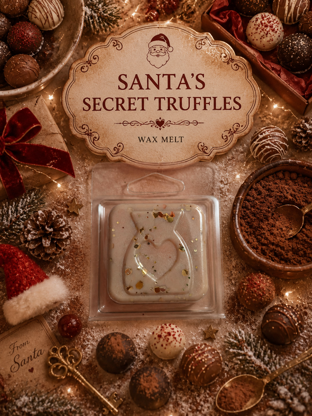 Santa's Secret Truffles Wax Melt Sample
