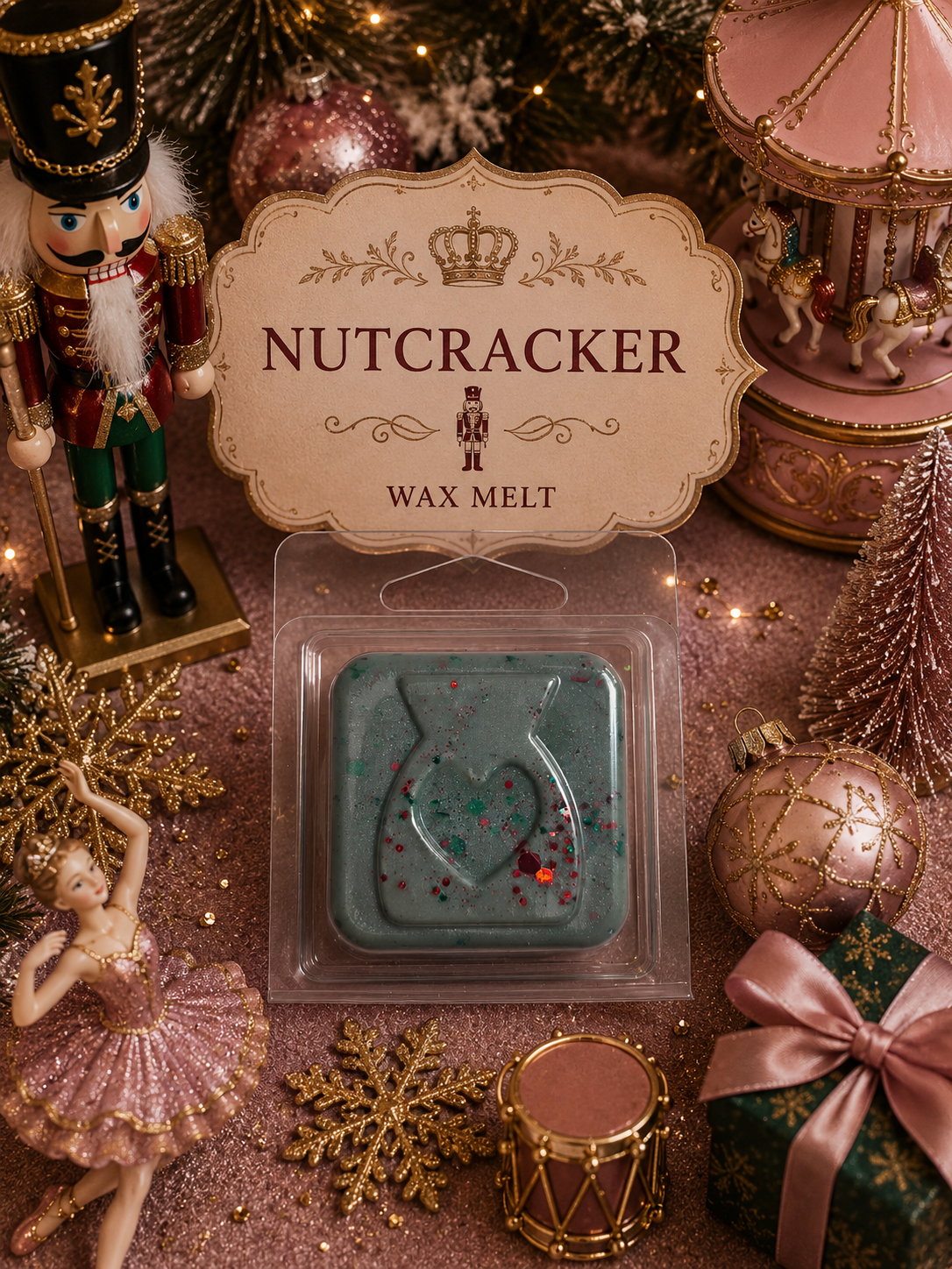Nutcracker Wax Melt Sample