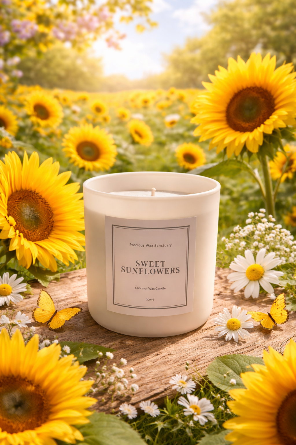 Sweet Sunflowers Candle - 30cl