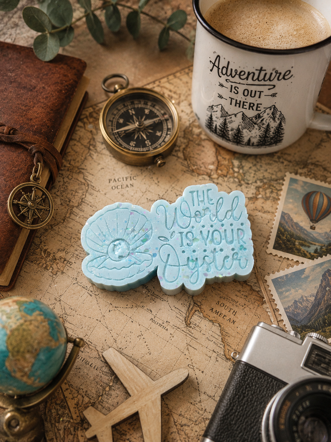 Adventure Is Out There Wax Melt Shape