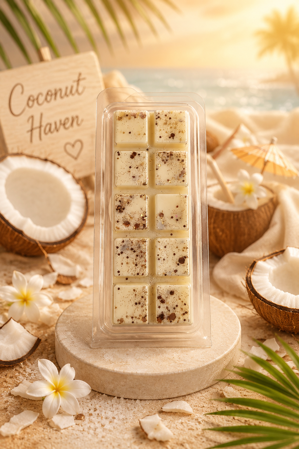 Coconut Haven Wax Melt Bar