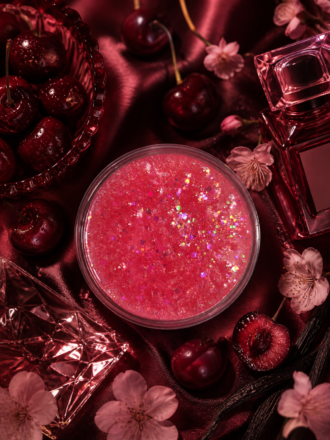 Lost Cherry Gel Wax Melt Pot | Strong Scented Gel Wax Melts UK
