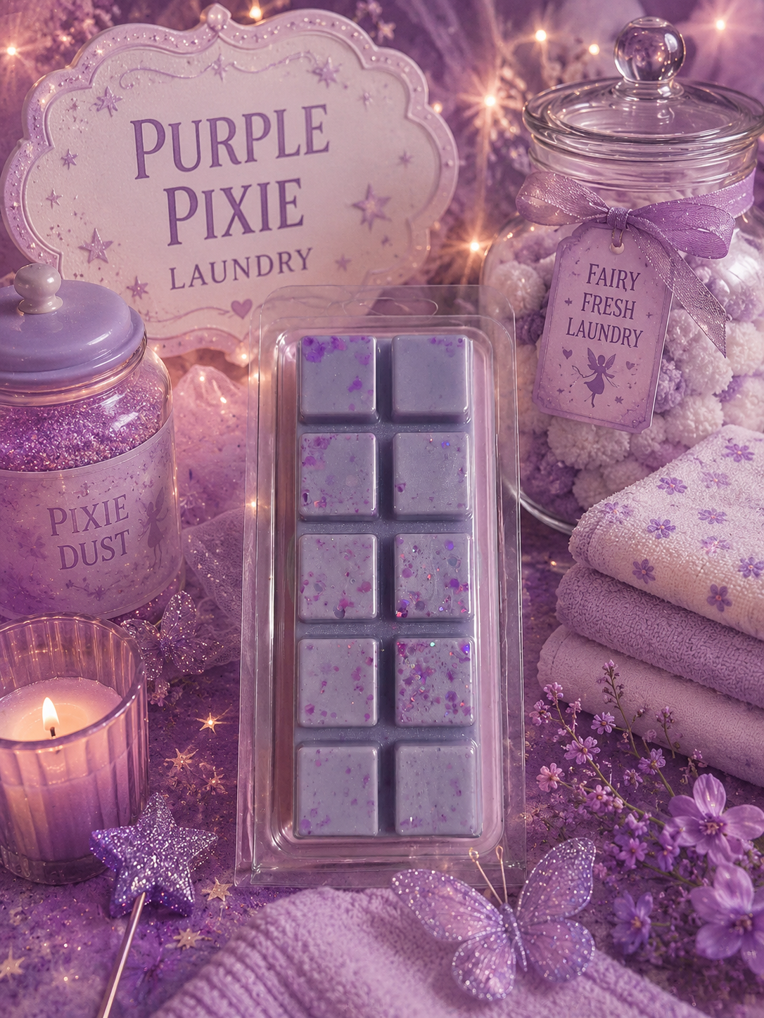 Purple Pixie Wax Melt Bar