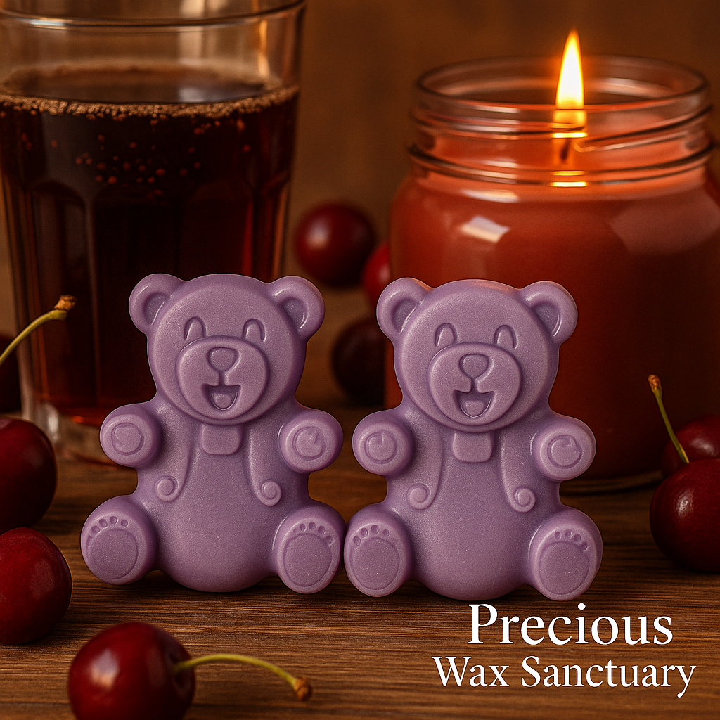 Cherry Cola Pack of 2 Bear Wax Melts