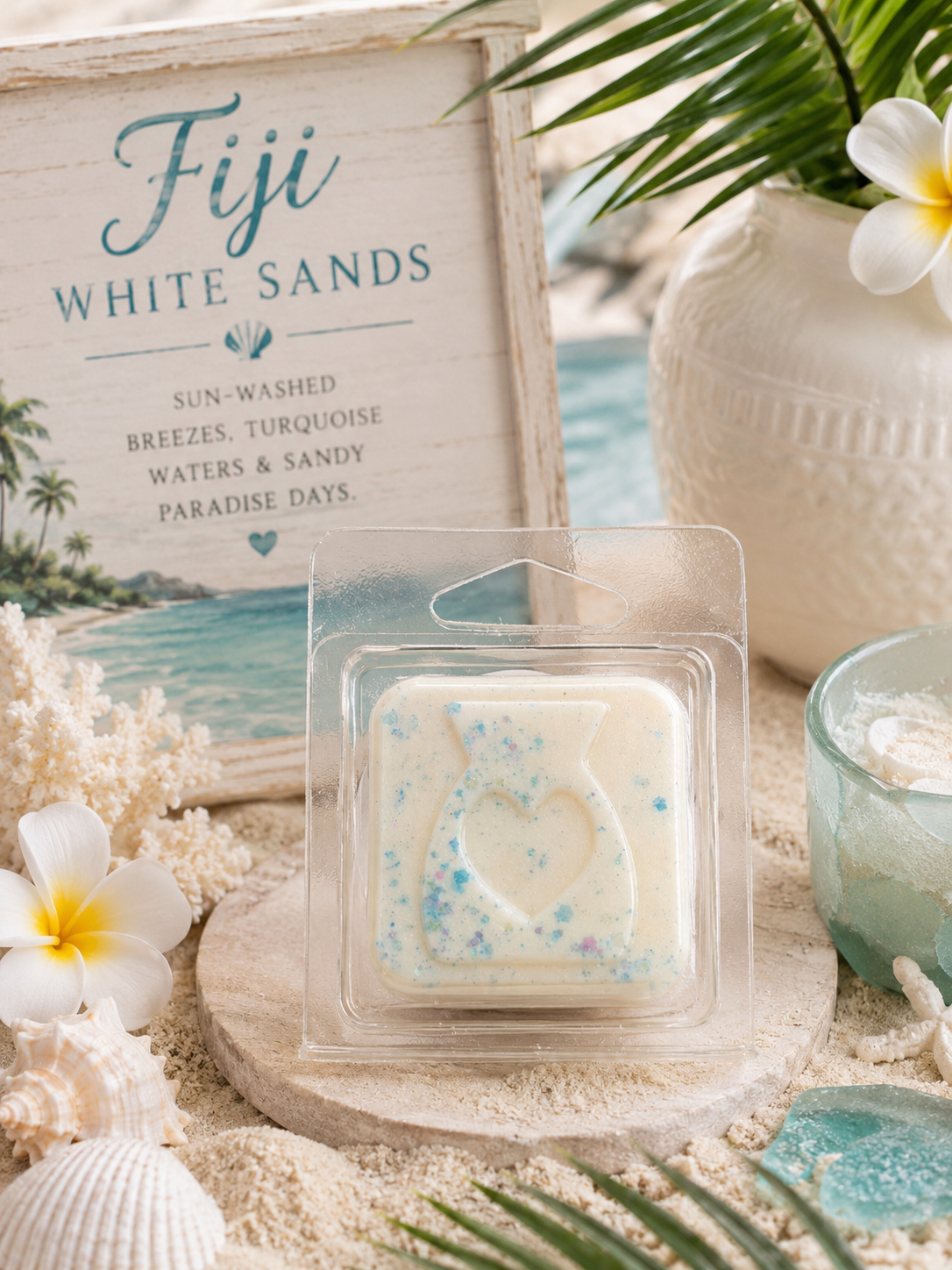 Fiji White Sands Wax Melt Sample