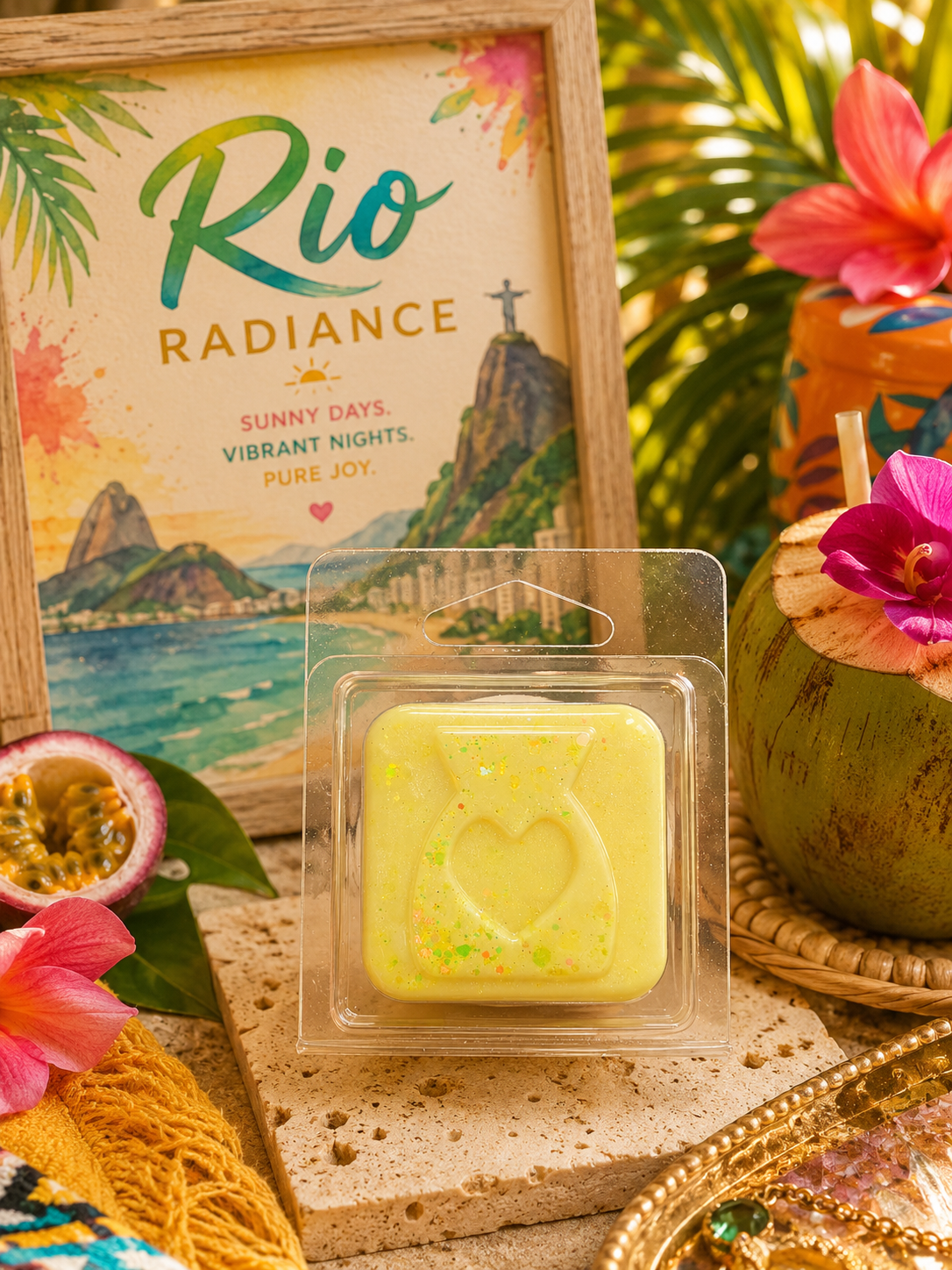Rio Radiance Wax Melt Sample