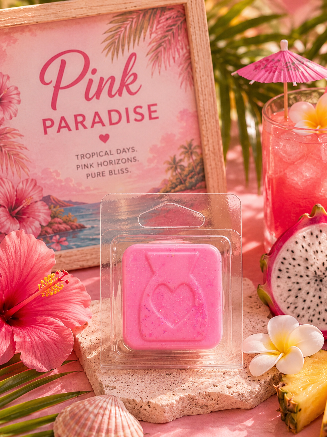 Pink Paradise Wax Melt Sample