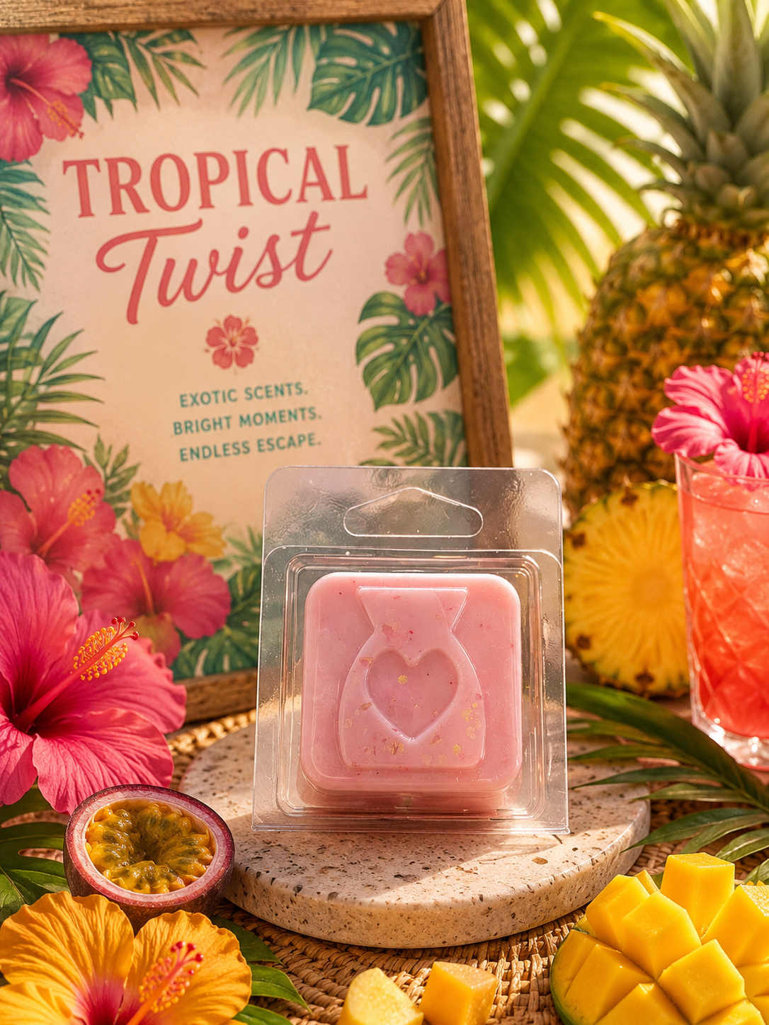 Tropical Twist Wax Melt Sample