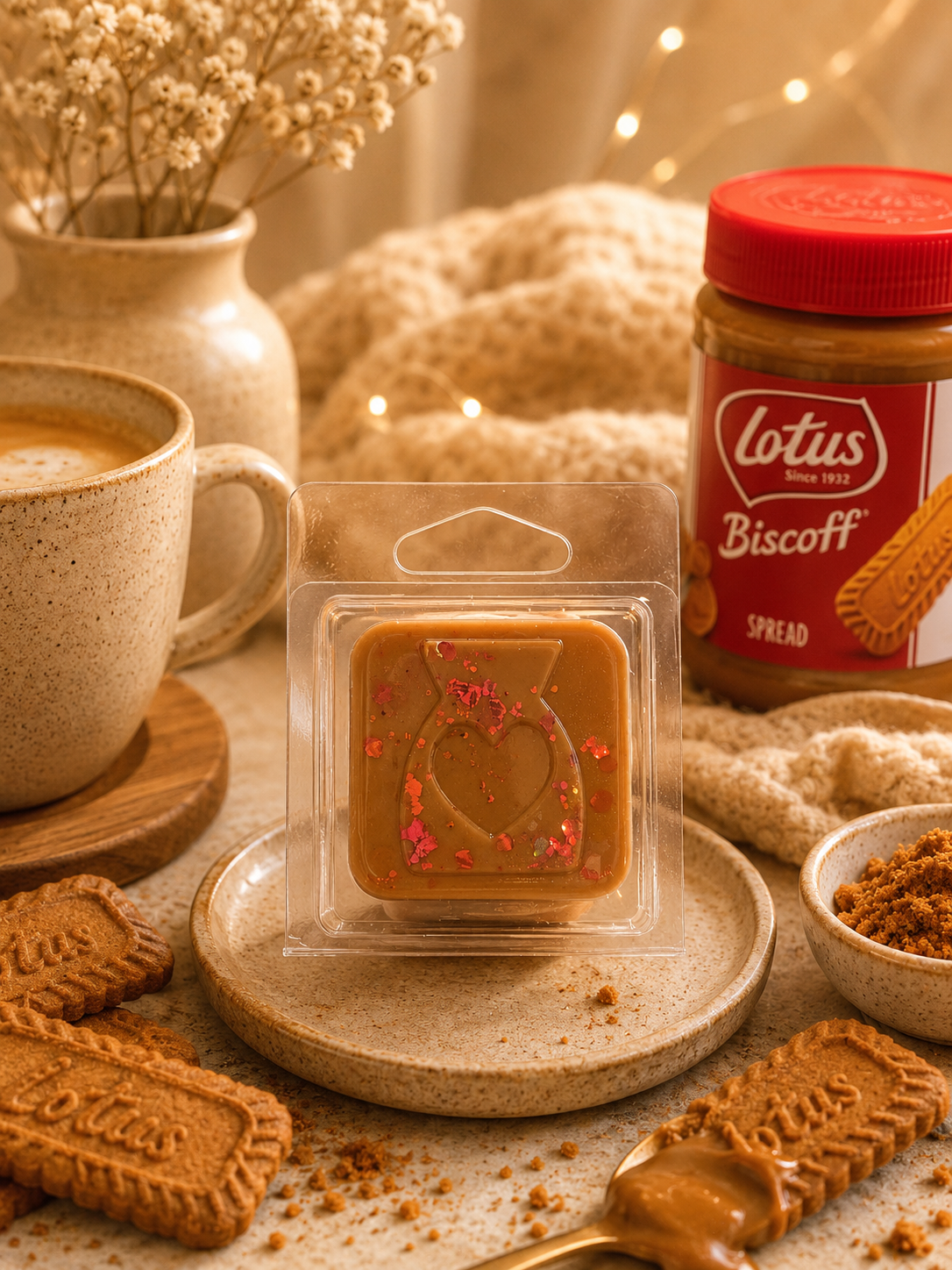 Biscoff Wax Melt Sample