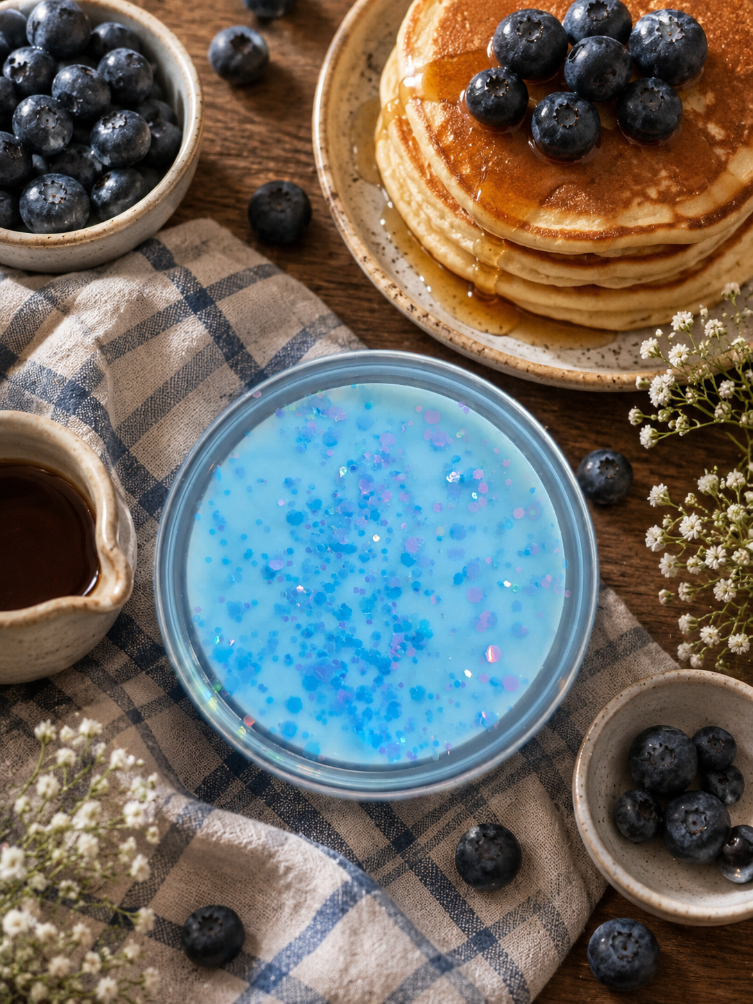 Blueberry Pancakes Wax Melt Pot