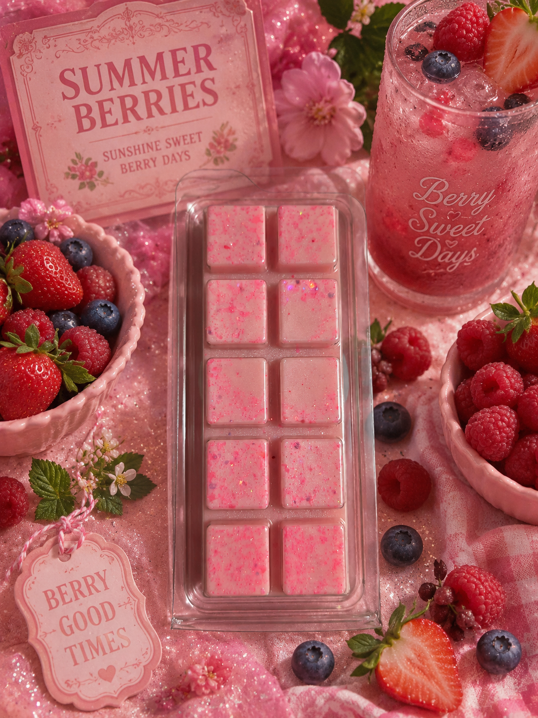 Summer Berries Wax Melt Bar