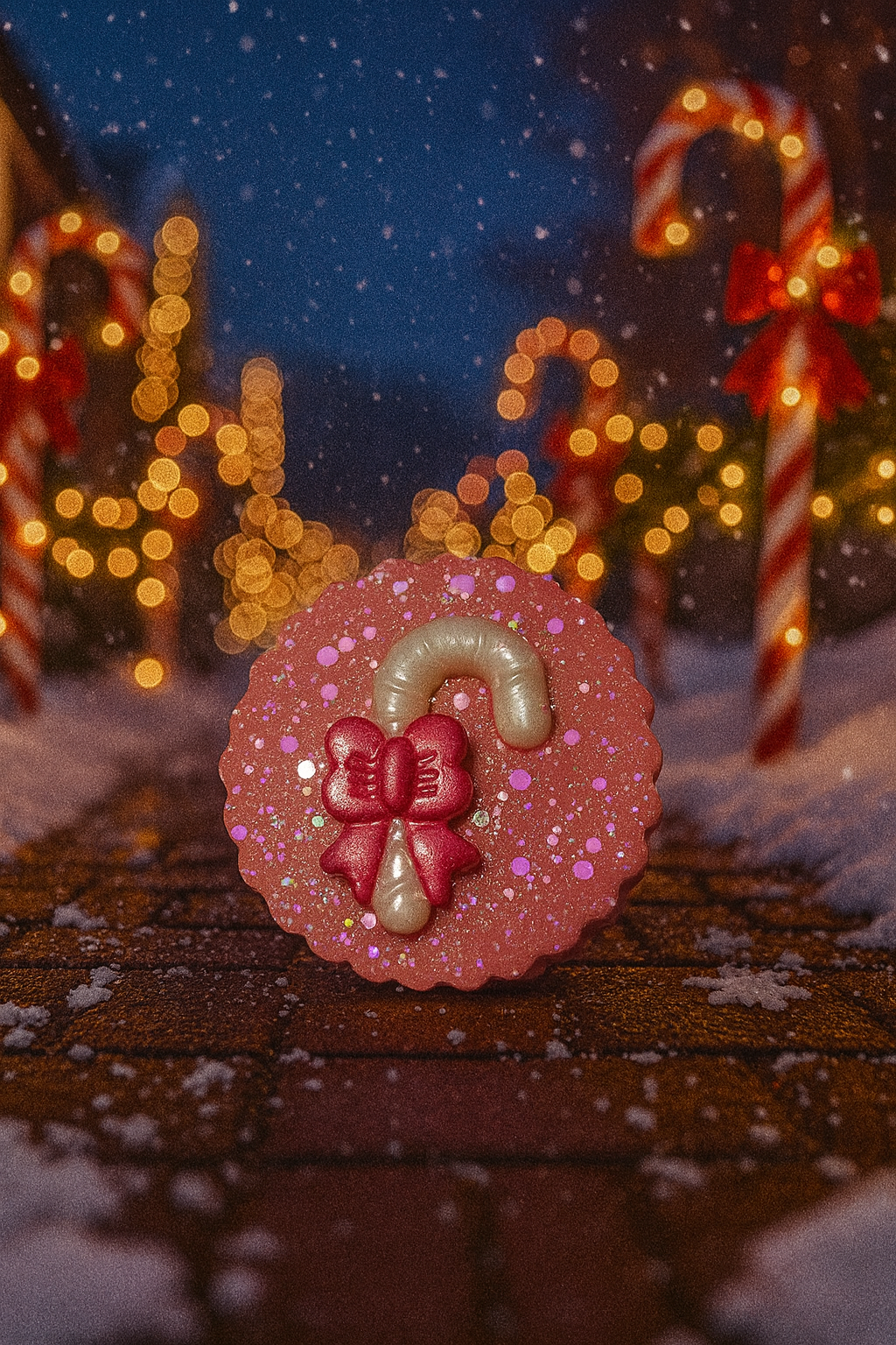 Holiday Ribbon Wax Melt Slab