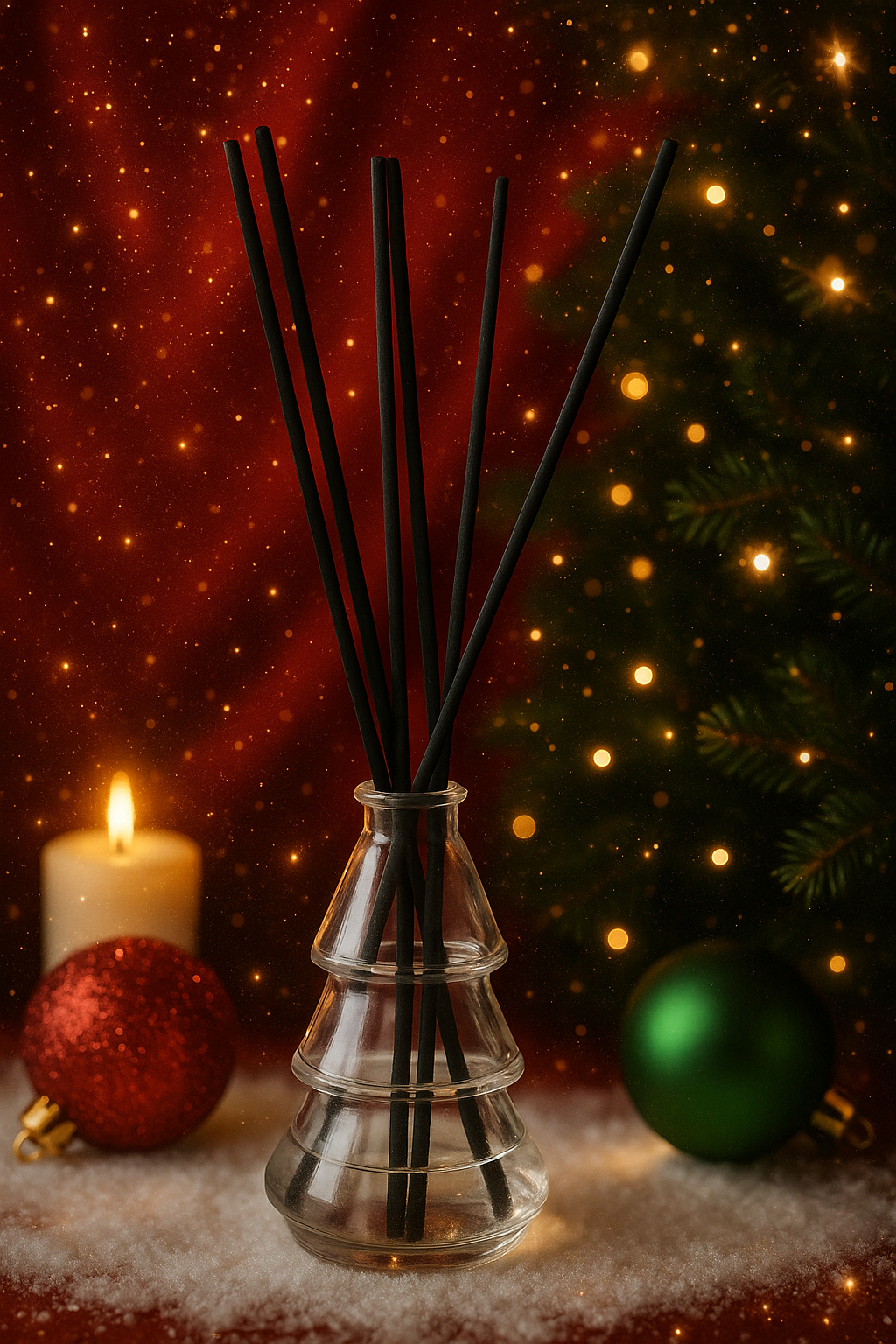 Christmas Tree Shape Reed Diffuser 100ml - Choose Your Scent