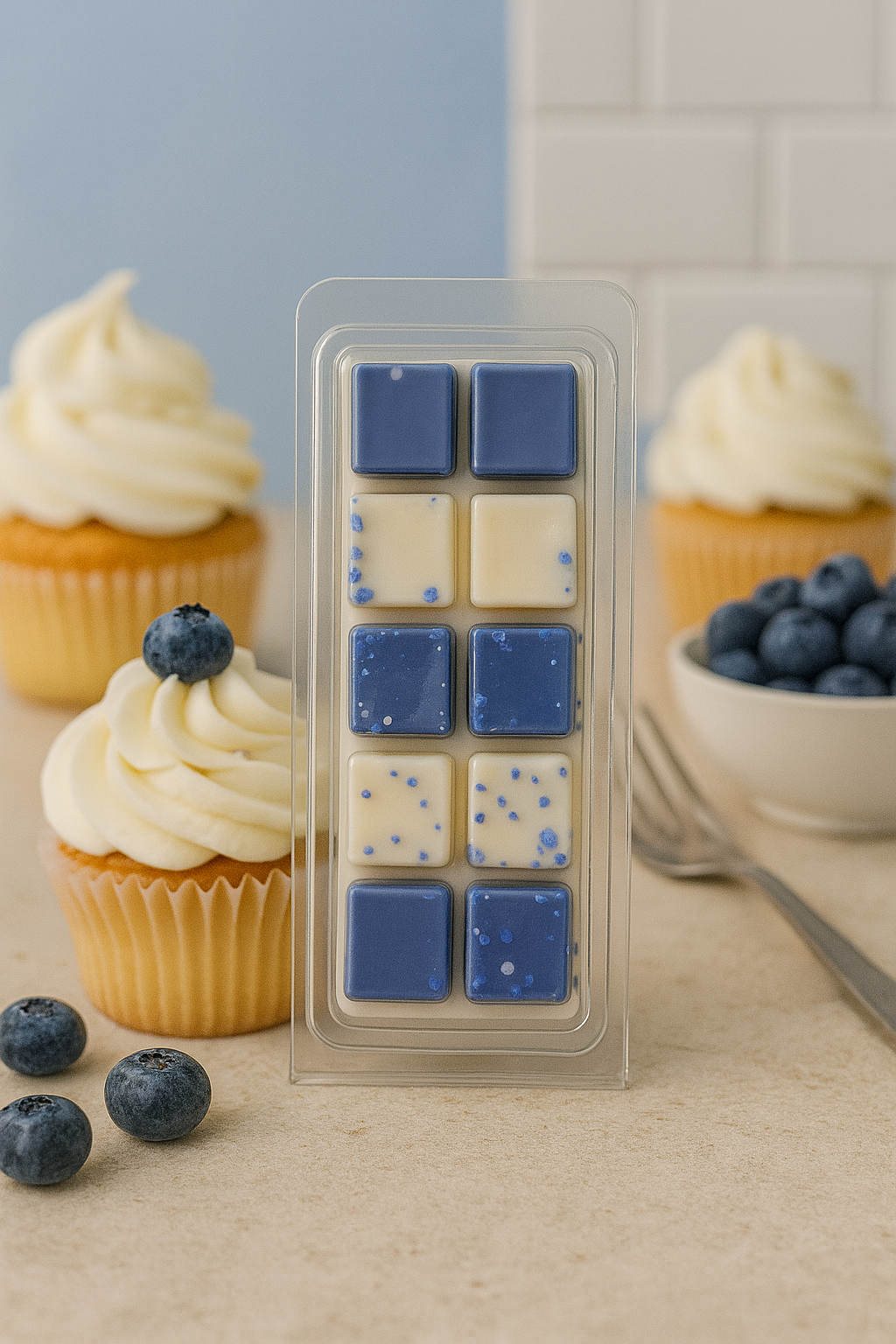 Blueberry Frosting Soy Wax Melt Bar