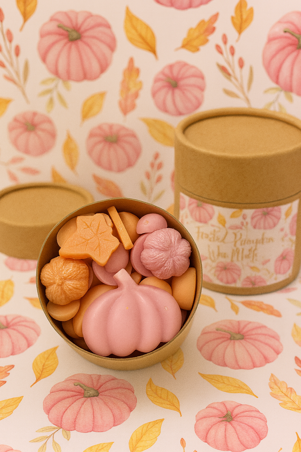 Frosted Pumpkin Scoopable Wax Melts