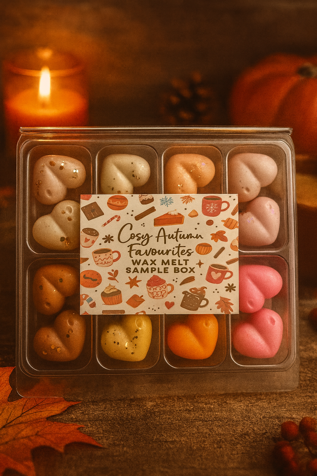 Cosy Autumn Favourites Wax Melt Sample Box