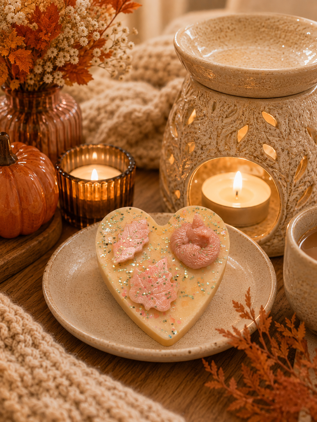 Wrapped In Comfort Wax Melt Shape | Strong Scented Soy Wax Melts UK