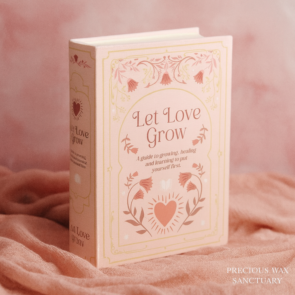 Pink Book Shaped Storage Box