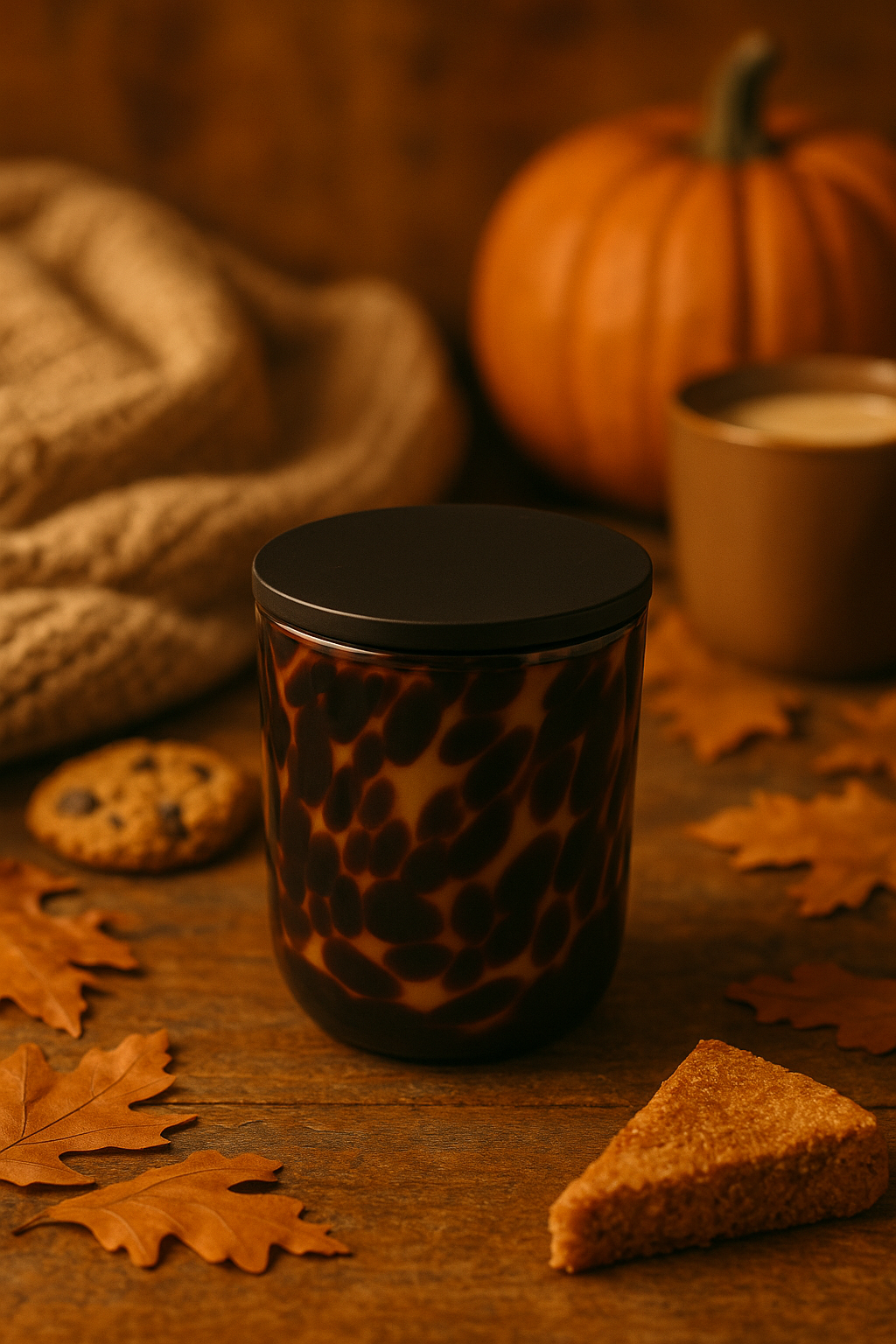Cosy Afternoon Tortoiseshell Candle