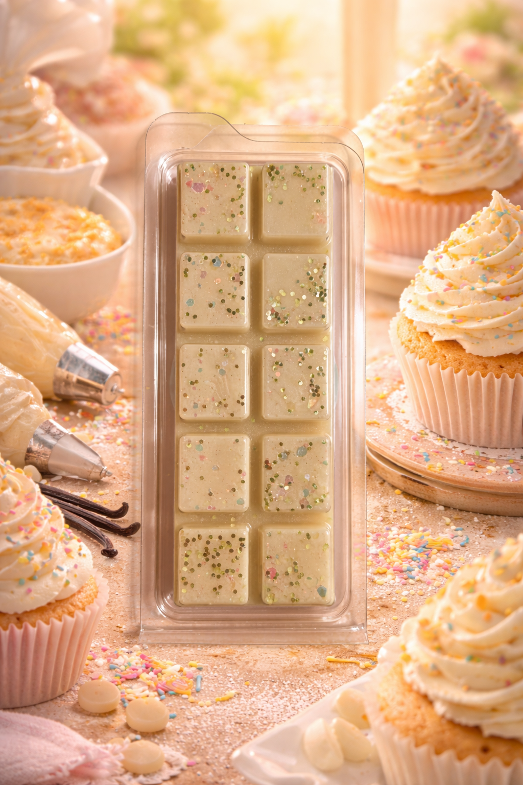 Vanilla Buttercream Wax Melt | Strong Scented Soy Wax Melts UK