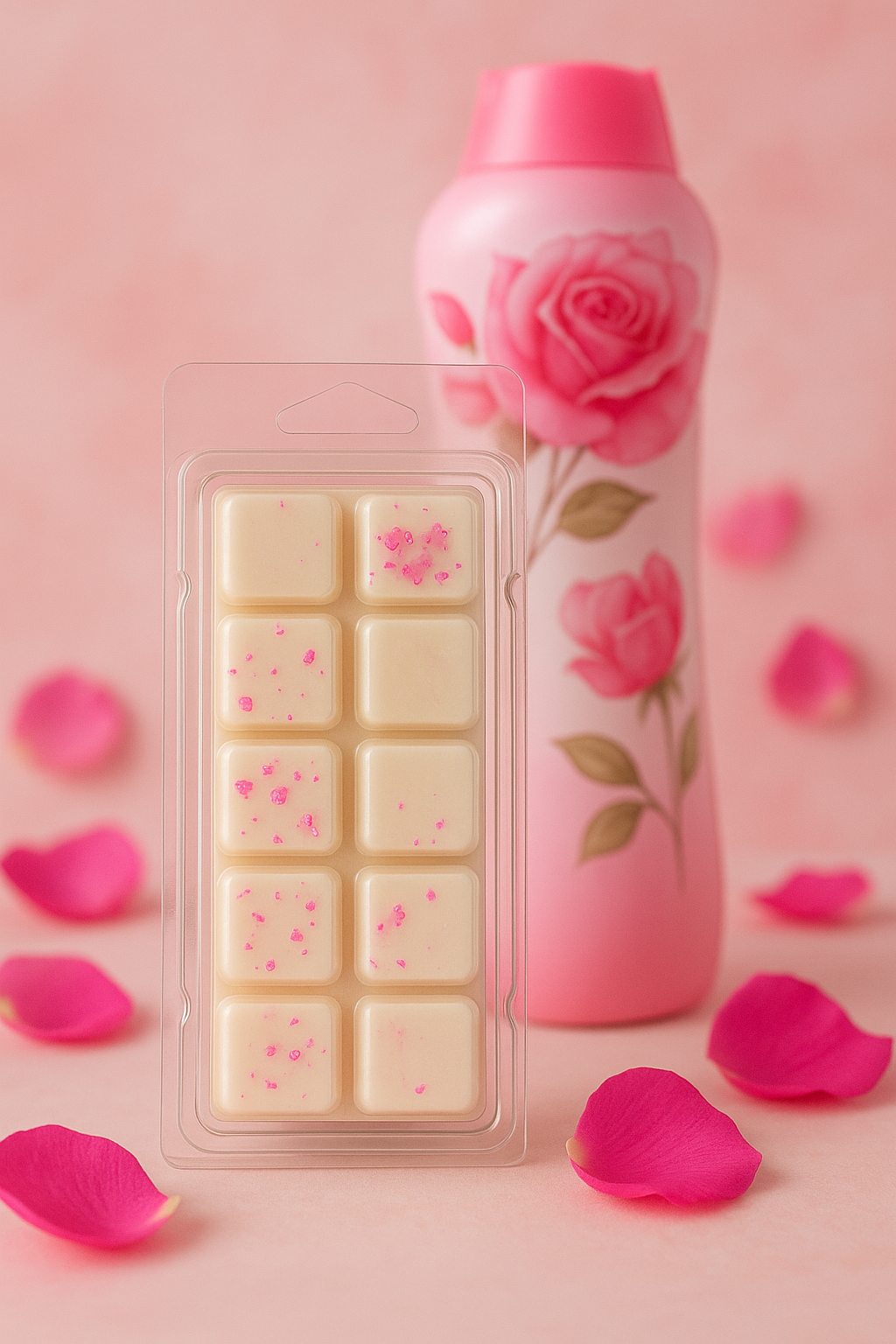 Caring Freshness and Rose Petals Soy Wax Melt Bar