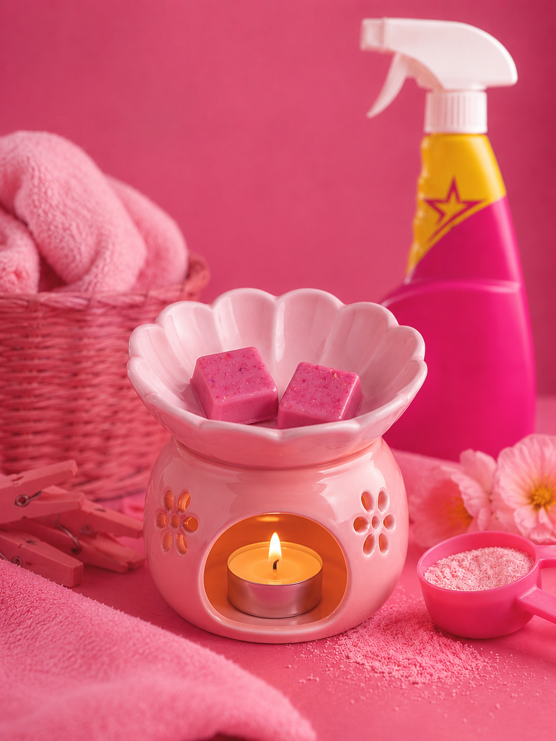 Pink Stuff Wax Melt | Strong Scented Soy Wax Melts UK
