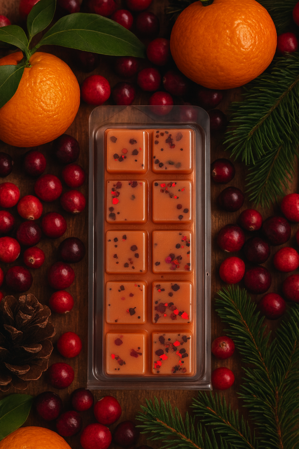 Mandarin and Cranberry Wax Melt Bar