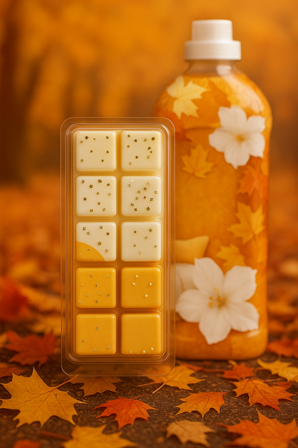 White Musk and Golden Maple Soy Wax Melt Bar