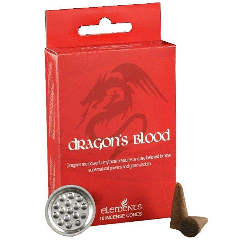 Dragon's Blood Incense Cones - Precious Wax Sanctuary