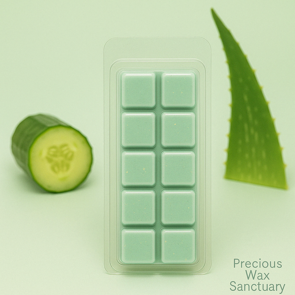 Aloe and Cucumber Soy Wax Melt Bar