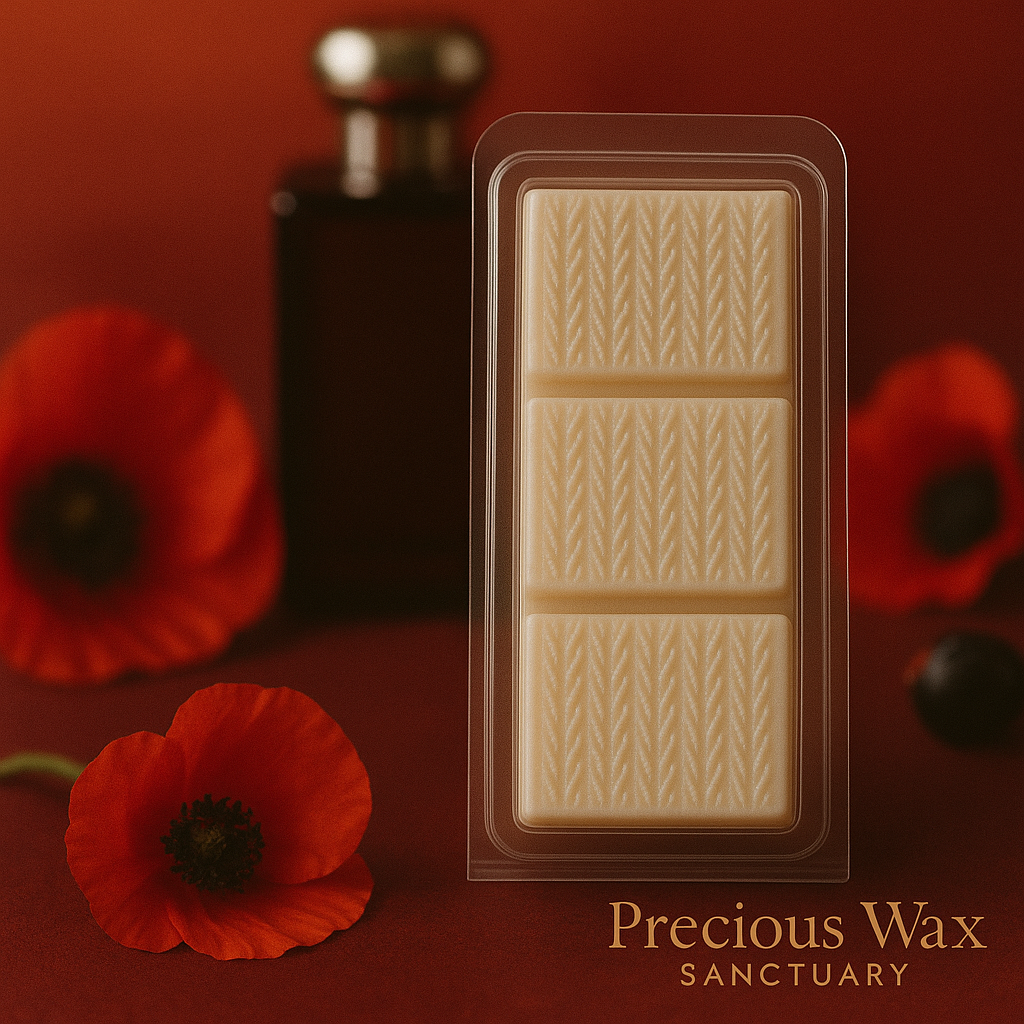 Bergamot & Wild Poppy Soy Wax Melt Bar